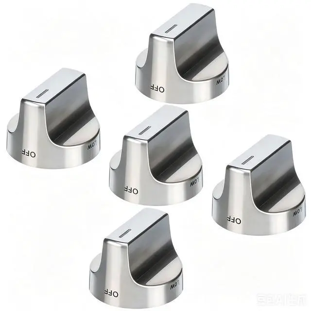 Main image of 5Pcs W11188749 Control Knobs for Whirlpool WGG745S0FS Gas Range | WGG745S0FS02 WGG745S0FS00 WGG745S0FS05 WGG745S0FS10 Stove Knob, W11188749 knob Replacement Part W10850036