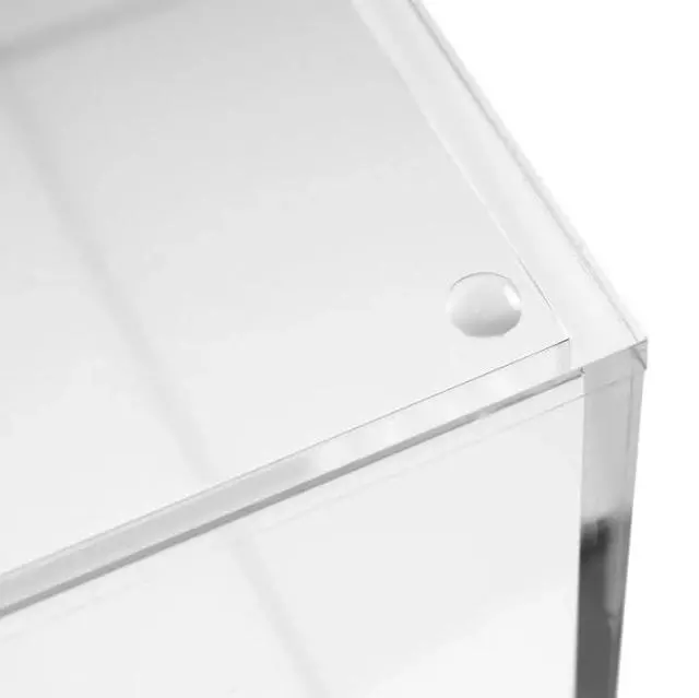 Alt view image 6 of 7 - Acrylic Hanging File Box Organizer, Letter Size, Clear | Files letter-size folders in clear acrylic style. Doubles as chic storage for the home office, bathroom or pantry