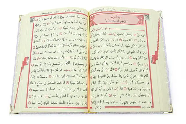 Alt view image 6 of 7 - The Holy Arabic Quran Gift Set, Book Stand Holder, Desktop Quran Holder, Rehal, Velvet Covered Chest Rihal, Decorative Islamic Gifts for Muslims, Pink