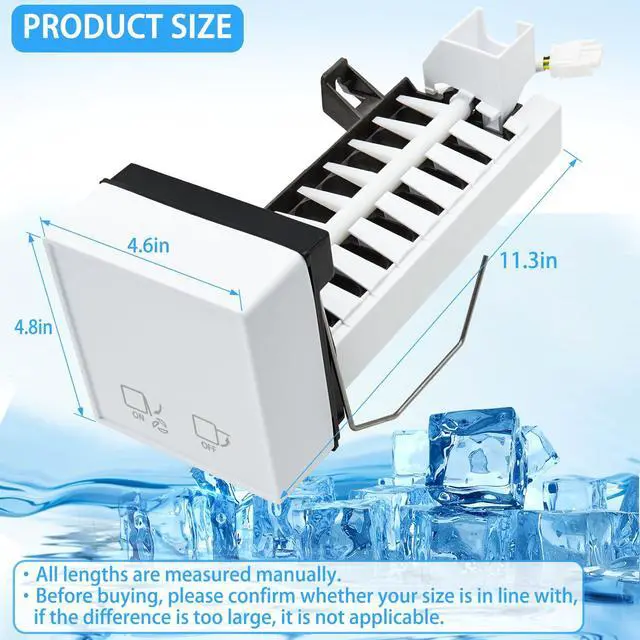 Alt view image 6 of 6 - IMBD03-001 Ice Maker Compatible with Frigidaire Elec-trolux Refrigerators