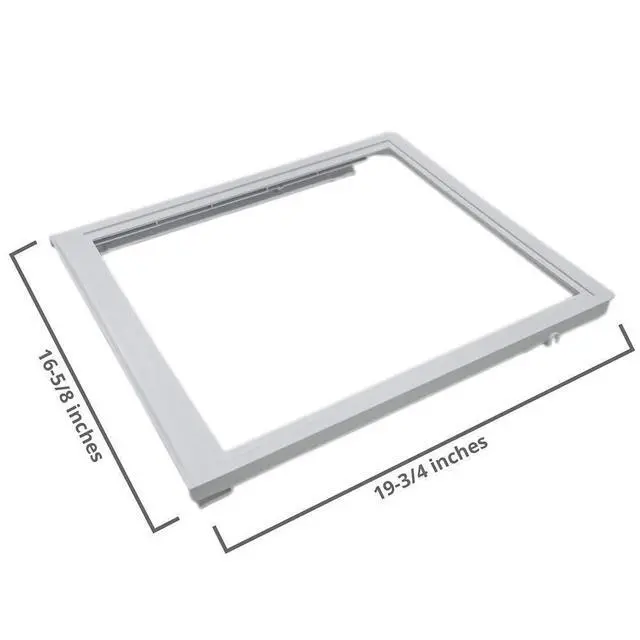Alt view image 4 of 4 - GENUINE 240350702 Refrigerator Upper Crisper Pan Cover