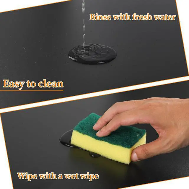 Alt view image 7 of 7 - Gas Noodle Board Stove Cover: Gas Stove Top Cover Stainless Steel, Gas Stove Cover Board for Gas and Electric Stove Range Expanding Kitchen Space, Black, Large Size 30"x 22"x2.6"