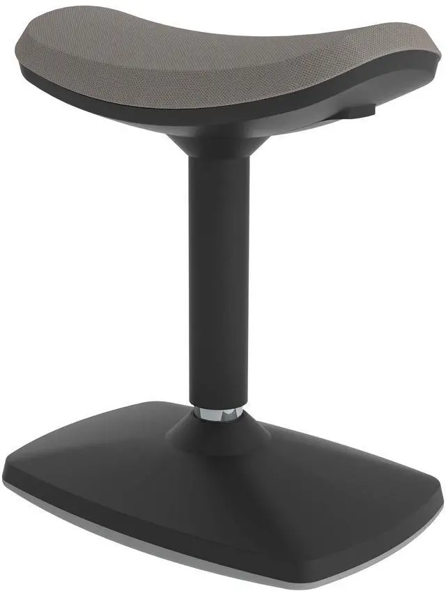 Main image of Adjustable-Height Active Motion Stool w/Saddle Seat - Flexible Seating for School Classroom, Office or Home - Gray (LNT-NUS500-GR-SO)