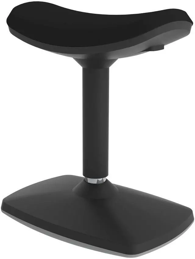Main image of Adjustable-Height Active Motion Stool w/Saddle Seat - Flexible Seating for School Classroom, Office or Home - Black (LNT-NUS500-BK-SO)