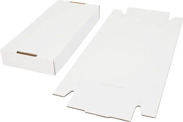 Alt view image 5 of 7 - 7" 45rpm Vinyl Record Storage Box - Heavy Duty Cardboard with Removable Lid - Holds up to 200 7" Records - 5 Boxes #07BC09HD