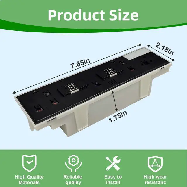Alt view image 3 of 7 - A01078804 Refrigerator Electronic Control Board with Cover for Refrigerator Replacement Parts