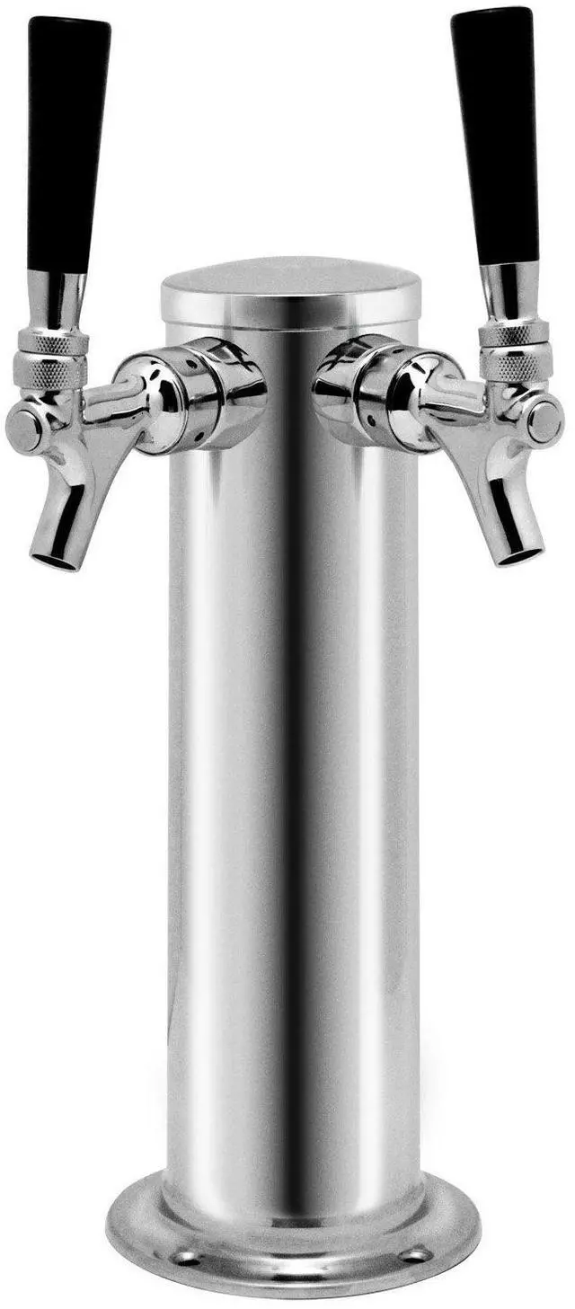 Alt view image 3 of 6 - Standard 2-Tap Tower Kegerator Conversion Kit with No CO2 Tank