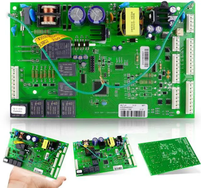 Main image of WR55X11098 Refrigerator Electronic Control Board, Compatible with ge PGCS1RKZJSS, PSQS6YGZBESS, PFSS5RKZASS, PFCF1RKZABB,PGS25KSEAFSS, PFSF5RKZCBB,ETC. Replace WR55X11076, WR55X11077, WR55X11097, ETC