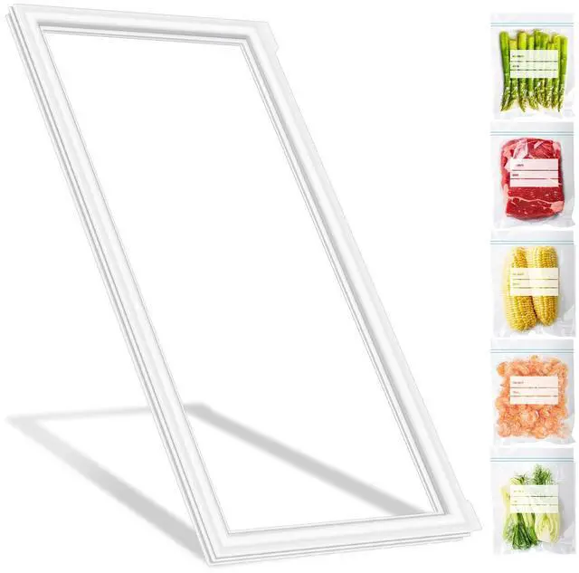 Main image of UPGRADED DA63-07733A Refrigerator Fresh Food Door Gasket Replacement Compatible with Samsung Refrigerator Door Seal, Replaces RF217ACWP RF197ACPN RF197ABRS RF217ABPN RF18A5101WW RF20HFENBWW