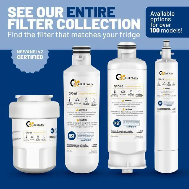 Alt view image 7 of 7 - QPD Upgraded Ice Maker Replacement Kit for GE Refrigerators - Replaces WR30X10093, WR30X10061, and More