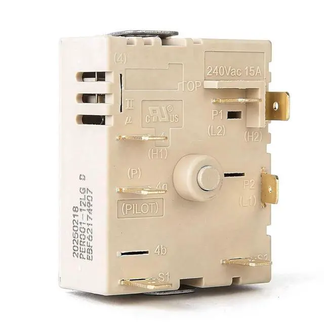 Alt view image 2 of 7 - EBF62174907 Surface Element Infinite Control Switch for LG Electric Range Replacement EBF62174902 EBF62174904 PER001-12LG D PER001-12S D