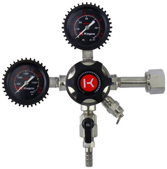 Main image of Elite Series Dual Gauge CO2 Draft Beer Regulator, 1 Product