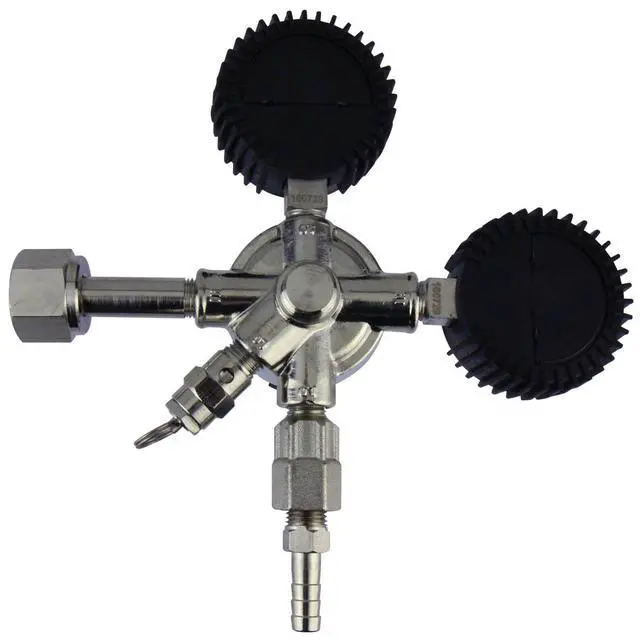 Alt view image 3 of 5 - Elite Series Dual Gauge CO2 Draft Beer Regulator, 1 Product