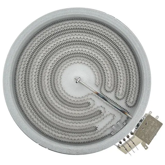 Alt view image 2 of 6 - 316530000 316530001 Range Cooktop 9" Radiant Surface Element Burner 3200(1100) W OEM Replacement Parts, Replaces W10251107 WPW10251107 W10251108 WPW10251108 W10631481 00755050 9000889418 9000750482