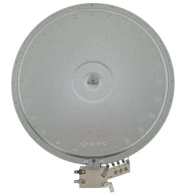 Alt view image 4 of 6 - 316530000 316530001 Range Cooktop 9" Radiant Surface Element Burner 3200(1100) W OEM Replacement Parts, Replaces W10251107 WPW10251107 W10251108 WPW10251108 W10631481 00755050 9000889418 9000750482