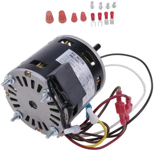 Main image of Fan Motor 2412929 115V 60Hz Compatible with Manitowoc Ice Cond Machine with Capacitor