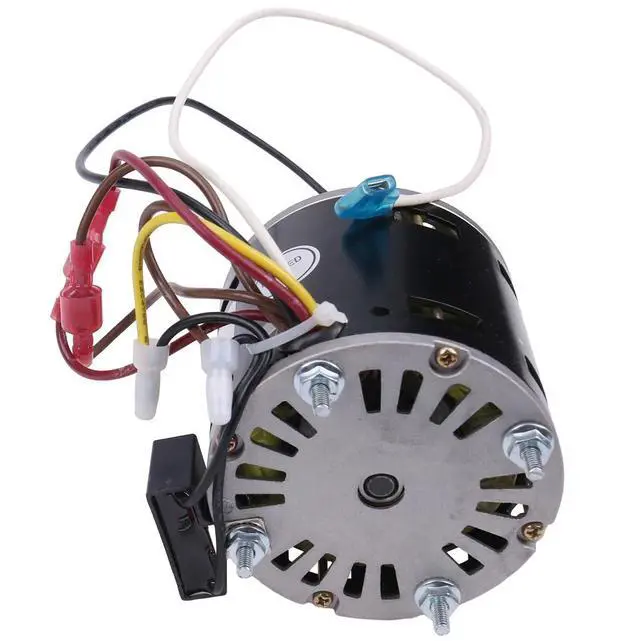 Alt view image 2 of 5 - Fan Motor 2412929 115V 60Hz Compatible with Manitowoc Ice Cond Machine with Capacitor