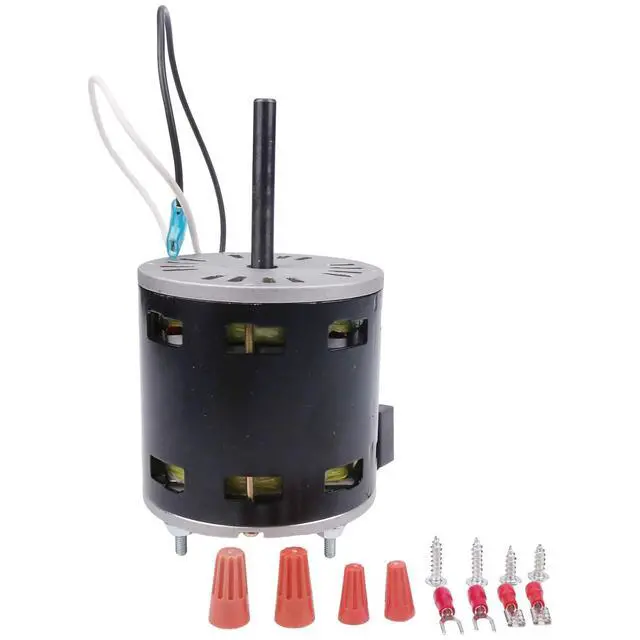 Alt view image 5 of 5 - Fan Motor 2412929 115V 60Hz Compatible with Manitowoc Ice Cond Machine with Capacitor