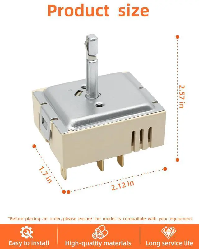 Alt view image 6 of 7 - NE59M4320SG NE59M4320SS Range Dual Surface Element Switch Fit for Samsung | Surface Control NE59T4311SS NE59M4320SW NE59M4310SS NE59M6850SS NE59R4321SG NE59R4321SS NE59M6850SG NE59K3321SS