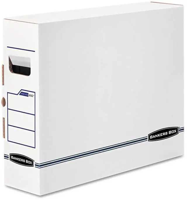 Main image of 12-Pack X-Ray File Storage Boxes, Secure Tab-Lock Closure | Protect sensitive x-ray film jackets with purpose-built boxes, tab-lock closure, reinforced handles, and easy storage
