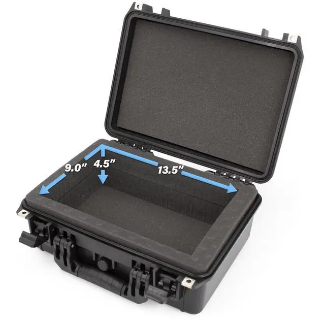 Alt view image 3 of 7 - 16 Waterproof Comic Book Storage Box Airtight Customizable Case Protects Up to 8 CGC Graded Comics or 30 Sleeved Toploaders Durable Comic Book Storage Bin