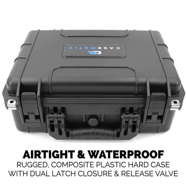 Alt view image 7 of 7 - 16 Waterproof Comic Book Storage Box Airtight Customizable Case Protects Up to 8 CGC Graded Comics or 30 Sleeved Toploaders Durable Comic Book Storage Bin
