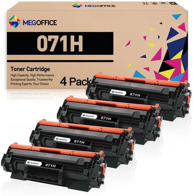 Main image of Compatible Toner Cartridge Replacement for Canon 071 Black Toner Cartridge 071H High Capacity CRG071H for LBP122dw MF273dw MF275dw LBP122 LBP120 MF272dw MF270 (4 Black)