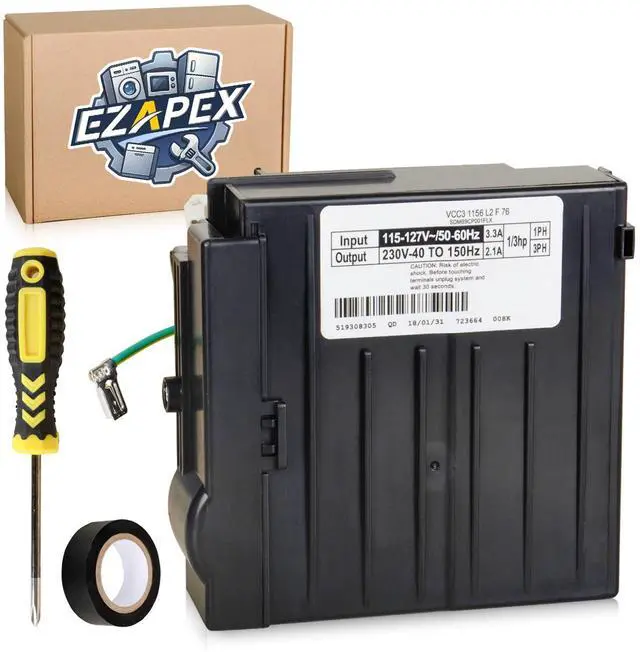 Main image of WR49X10283 WR55X10490 Refrigerator Compressor Inverter Control Board Kit Compatible with GE Some Model Replace WR55X10685 WR55X10979 WR55X11029 WR49X10283-25PK AP5669522 2677747 PS6883663 EAP6883663