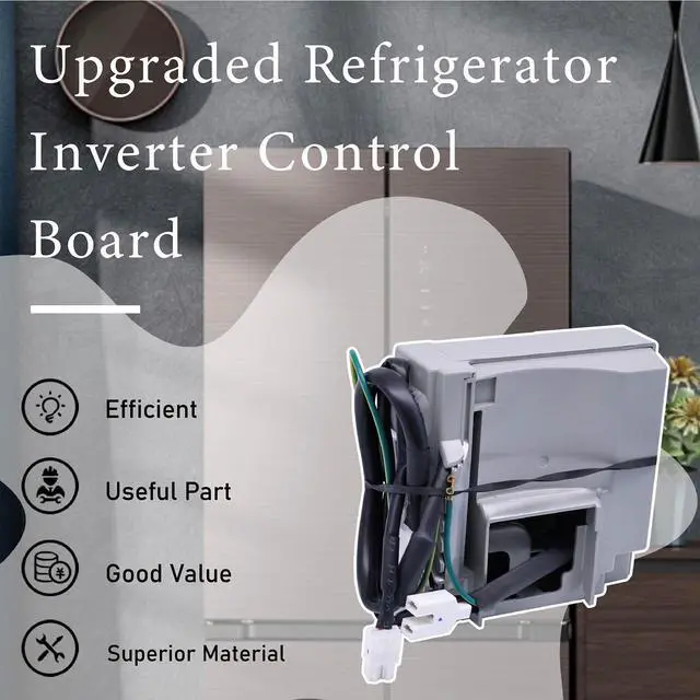Alt view image 3 of 6 - Upgraded Refrigerator Inverter Control Board VCC3 1156 M4 F 9B (3.3A Output) Compatible with Some Whirlpool GE Bosch KitchenAid Refrigerator Models Replaces W10710090,W10154805,W10893917,WR55X10490