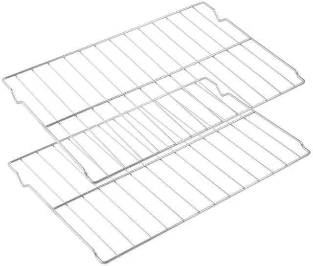 Main image of WPW10256908 Oven Rack Stove Replacement Parts for Whirlpool 304 Stainless Steel Gas Range Oven Rack 24 x 15.75 Inch Roper Maytag Kenmore jennair Amana Electric Shelf Rack W10256908 Oven Racks 2 Pcs