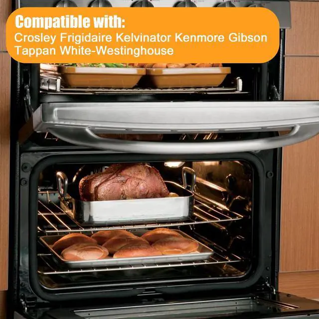 Alt view image 4 of 7 - 316067902 Oven Rack for Range for Frigidaire, Kenmore Oven 316069800, 31608380022-7/8" x 16-1/4"(2 Pack)