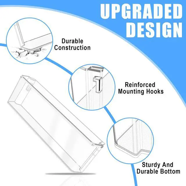 Alt view image 4 of 7 - UPGRADED AAP74271304 Refrigerator Door Shelf Bin Compatible with LG Refrigerator Door Shelf Replacement,AAP73252302 Fridge Door Shelves For LG Refrigerator Parts LRMDS3006S/D LRMDC2306S LRMVC2306D