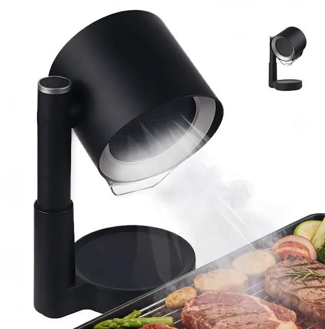 Main image of Portable Range Hood 2026 Upgrade, 3 Speed Low Noise Desktop Exhaust Fan, Detachable Aluminum Grease Filter & Oil Cup, Telescoping Compact Ductless Vent for Indoor Outdoor BBQ Hot Pot RV Cooking