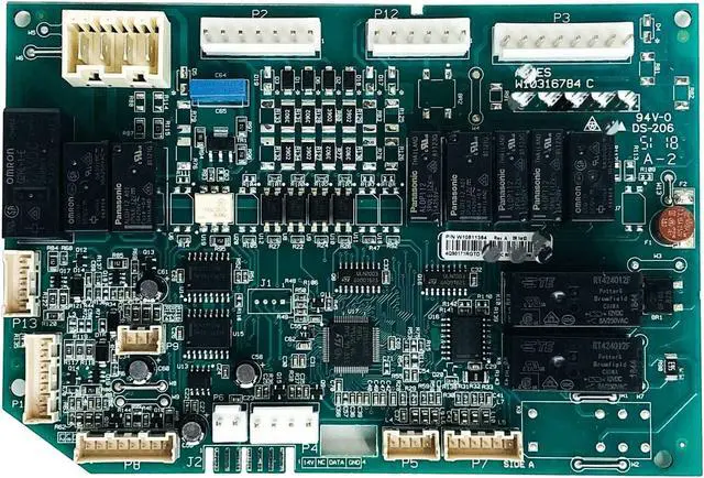 Alt view image 4 of 5 - W10811364 Replacement Control Board fit for Whirlpool Refrigerator | compatible with MFX2976D, KRFF507EW, WRX986SI, WRX988SI, KRF757SD, WRF757SD
