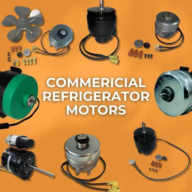 Alt view image 7 of 7 - Genuine 800448, 830037 Evaporator Fan Motor compatiable with TR/UE Refrigerator 9 Watts 115 Volts Heavy Duty Industrial Motor