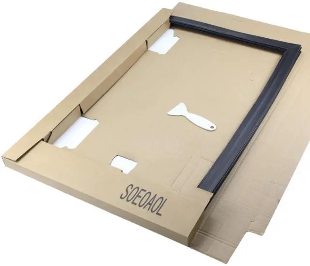 Main image of Upgraded 241872509 Freezer Door Gasket, Refrigerator Door Gasket 1379485 240542109 240542121 AP4315906 for compatible with Electrolux, Frigidaire,Black, with a