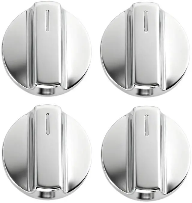 Main image of W11517335 W11027257 Knobs for Whirlpool WGE745C0FS Electric Stove | WGE745C0FS WGE745C0FS00 WGE745C0FS01 WGE745C0FS05 WGE745C0FE00 WGE745C0FE01 WGE745C0FE05 WGE745C0FH-Be Sure to Check Imgs 2-5