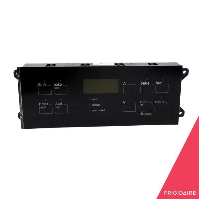 Alt view image 4 of 7 - 318414213 Oven Control Board and Clock for Electric Ranges and Stoves, Black