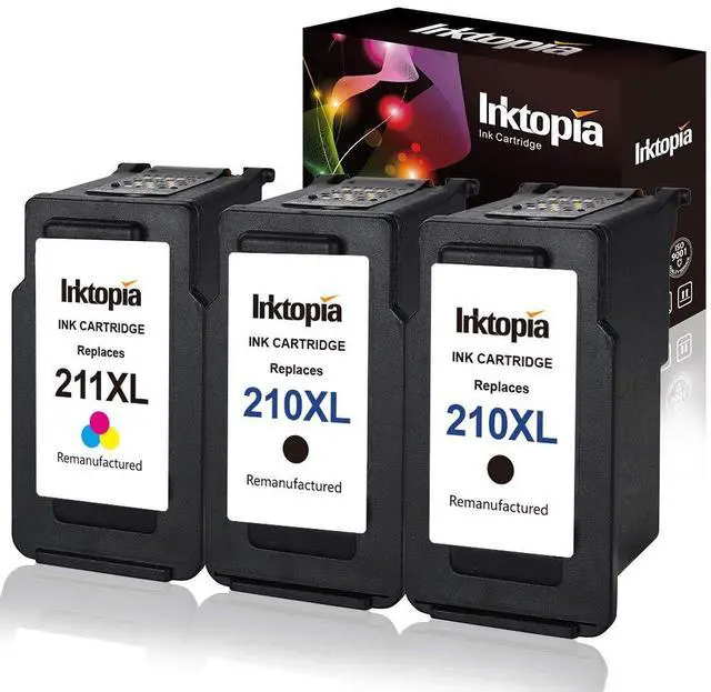 Main image of Remanufactured Ink Cartridge PG-210XL CL-211XL 2 Black 1 Color | Fit Canon IP2700 IP2702 MP240 MP250 MP270 MP490 MP495 MX320 MX350 MX360