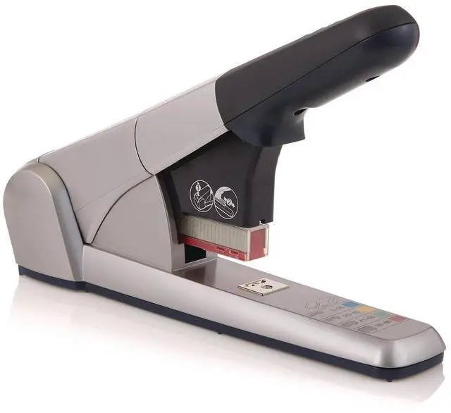 Main image of 02892 Heavy Duty Cartridge Stapler, 80 Sheet Capacity, Silver