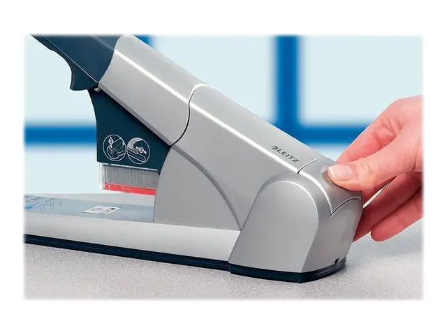 Alt view image 5 of 6 - 02892 Heavy Duty Cartridge Stapler, 80 Sheet Capacity, Silver