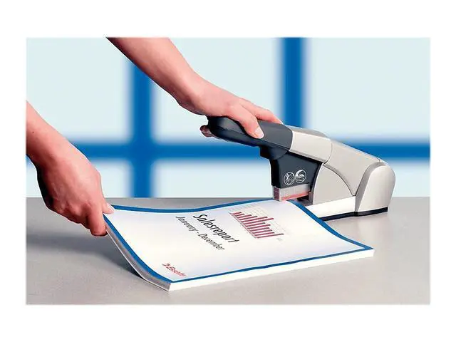 Alt view image 4 of 6 - 02892 Heavy Duty Cartridge Stapler, 80 Sheet Capacity, Silver