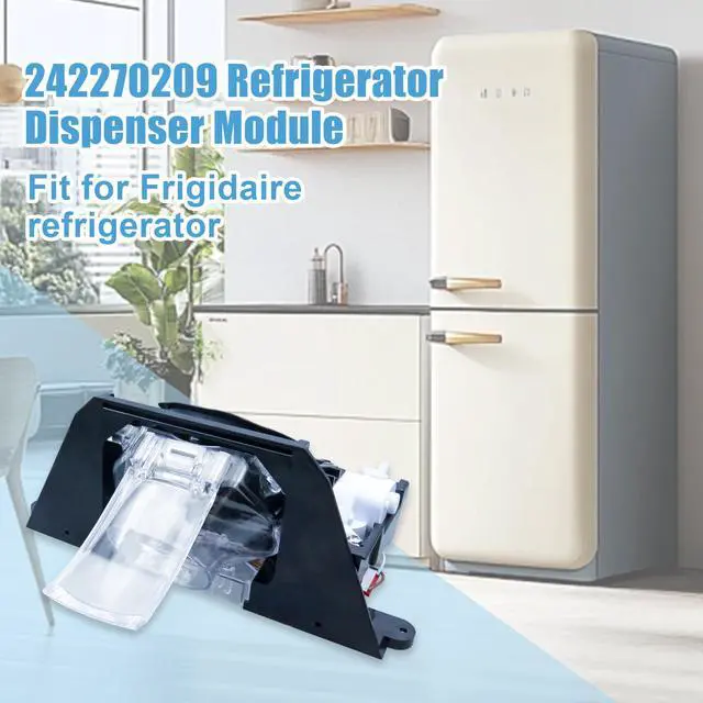 Alt view image 2 of 6 - 242270209 Ice and Water Dispenser Part Replace for Frigidaire Refrigerator | Replaces OEM Part AP5781887 PS8692022; Restores Chilled Water Distribution Functionality; Easy to Install