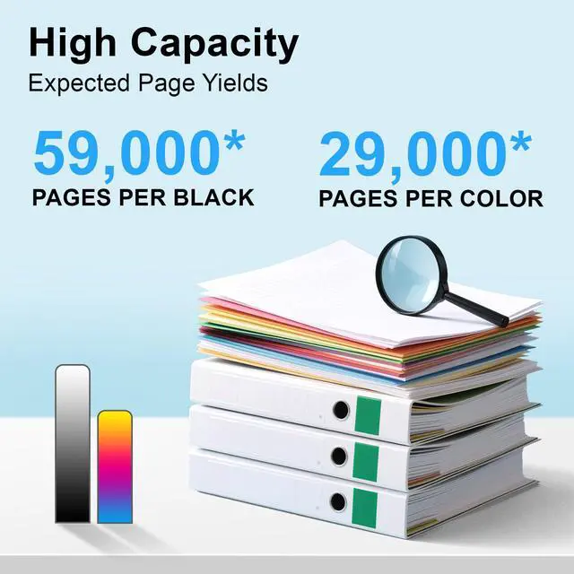 Alt view image 3 of 7 - Altalink C8130 C8135 C8145 C8170 Toner Cartridge Extra High Yield | Replacement for Xerox AltaLink C8155 C8230 C8235 C8245 C8255 C8270 Printer (4 Pack, Black Cyan Magenta Yellow)