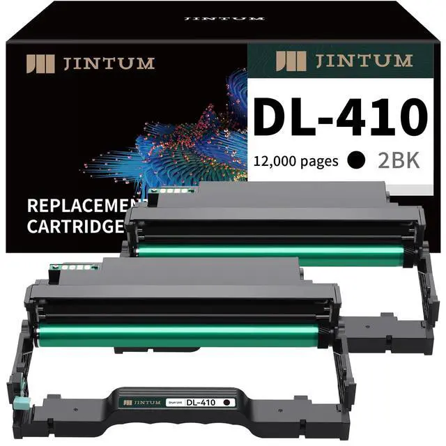 Main image of DL-410 Drum Unit Compatible with Pantum DL410 DL-410 for M7102DW P3012DW M6800FDW M7100DW M7200FDW M6802FDW M7102DN M7202FDW Printer (2 Black)