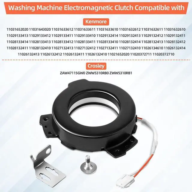 Alt view image 5 of 7 - MVW7230HW0 MVW7232HW0 MVWB765FW3 Washer Clutch Fit for Whirl-pool May-tag | MVW7232HW1 WTW8040DW4 MVWB835DW4 WTW7300DW1 MVWB765FW1 WTW8500DC5 MVWB765FW0 WTW7000DW0 WTW7120HW0 WTW7500GC2 WTW8000DW5