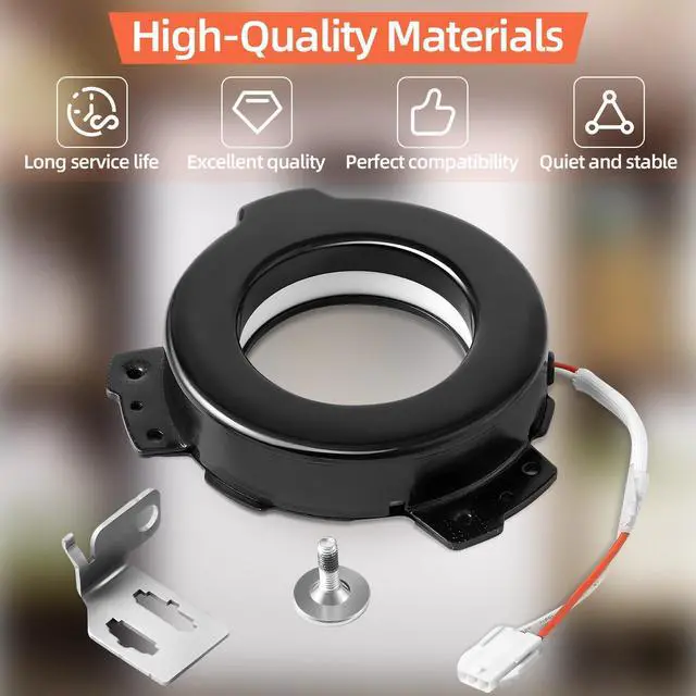Alt view image 7 of 7 - MVW7230HW0 MVW7232HW0 MVWB765FW3 Washer Clutch Fit for Whirl-pool May-tag | MVW7232HW1 WTW8040DW4 MVWB835DW4 WTW7300DW1 MVWB765FW1 WTW8500DC5 MVWB765FW0 WTW7000DW0 WTW7120HW0 WTW7500GC2 WTW8000DW5