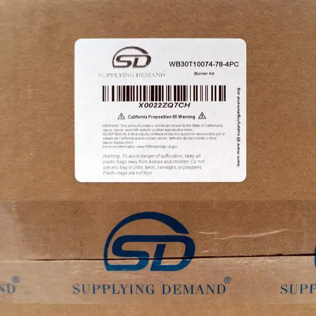 Alt view image 6 of 6 - WB30T10074 WB30T10078 4 Piece Electric Range Surface Element Replacement Kit