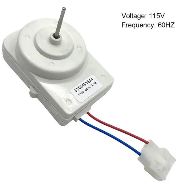 Alt view image 5 of 7 - 5303918774 Refrigerator Condenser Fan Motor Assembly Compatible with Frigidaire Kenmore Crosley, Replaces 240334001 240397101 240525401 241681101