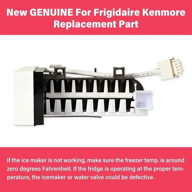 Alt view image 4 of 7 - 5304458371 Refrigerator Freezer Ice Maker Fits for Frigidaire Electrolux